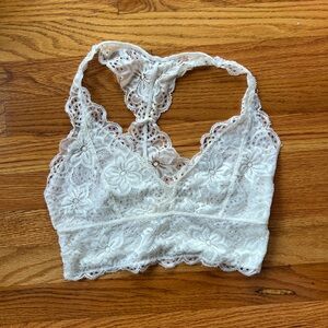 White Lace Bralette